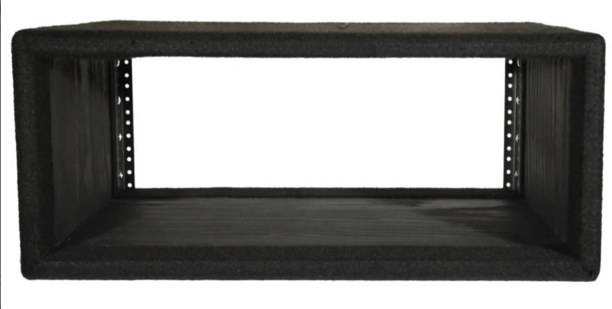 Carpet Series Studio Equipment Rack Shells – 4-space