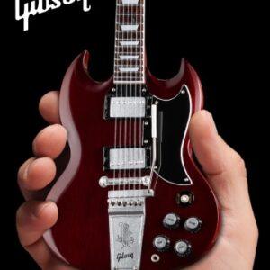 Gibson 1964 SG Standard Cherry 1:4 Scale Mini Guitar Model