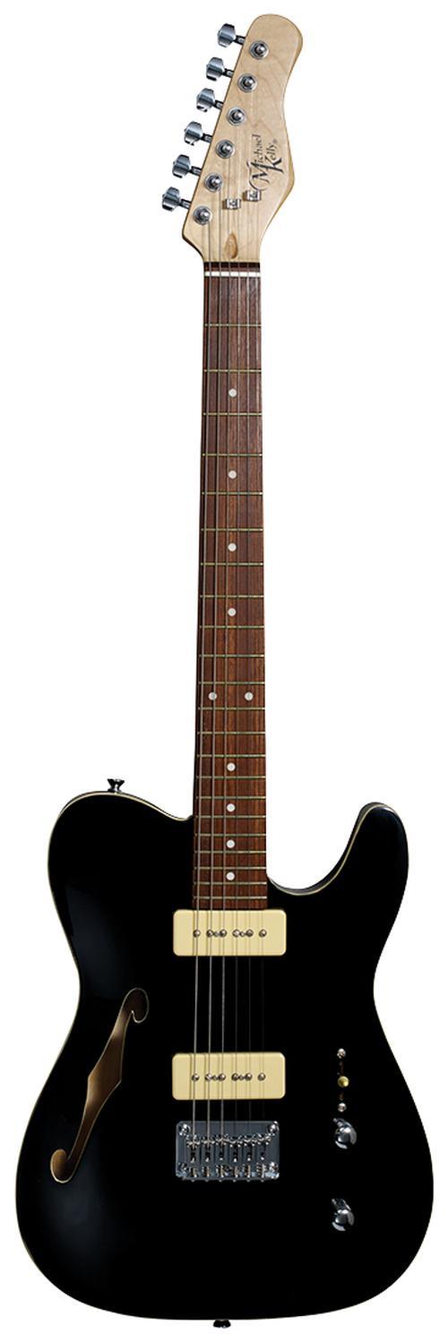 59 Thinline Electric Guitar With Gloss Black Finish - Image 2
