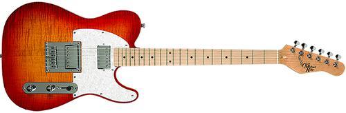 53DB Cherry Sunburst Electric Guitar - Image 2