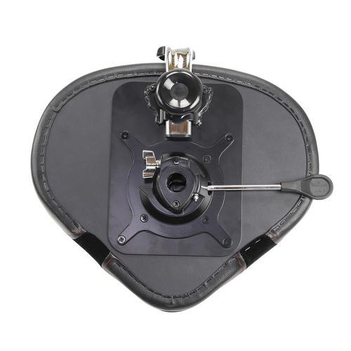 Gibraltar 9808HMB 9000 Series 16“ Hydraulic Cordura Saddle Drum Throne With Backrest - Image 7