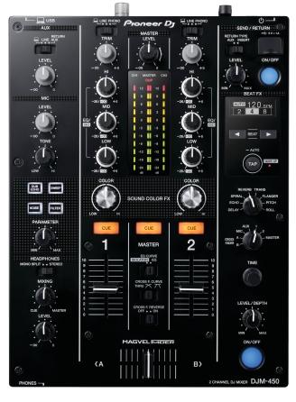 DJM-450 DJ 2-Channel Mixer
