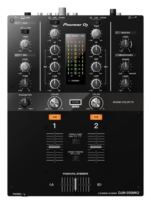 DJM-250MK2 DJ 2 Channel Mixer - Image 2