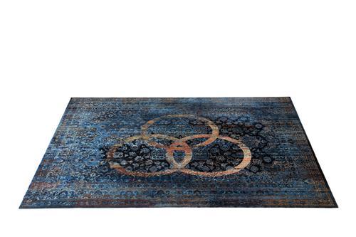 Vintage Persian Style Stage Rug - Image 2