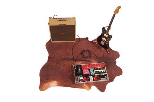 Vegan Cow Drum Rug - Image 12