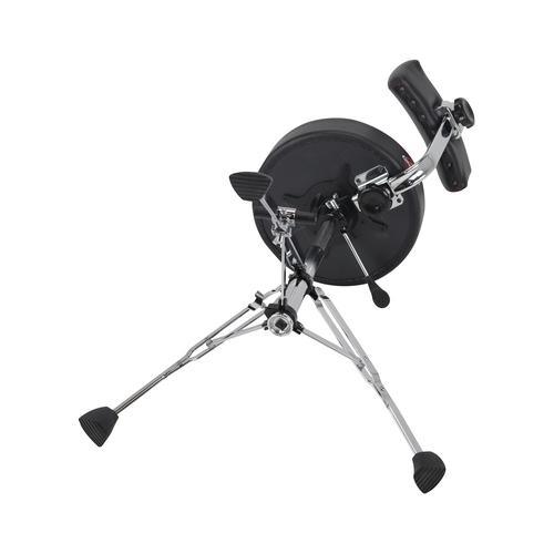Gibraltar 9608HRTB Tall Hydraulic 15“ Round Stool With Backrest And Footrest - Image 5