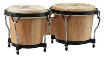 Ritmo Series Natural Finish Bongos