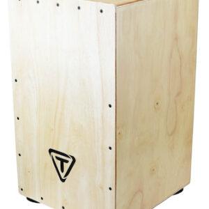 Tycoon 29 Series Siam Oak Cajon with Sunburst Birch Front Plate