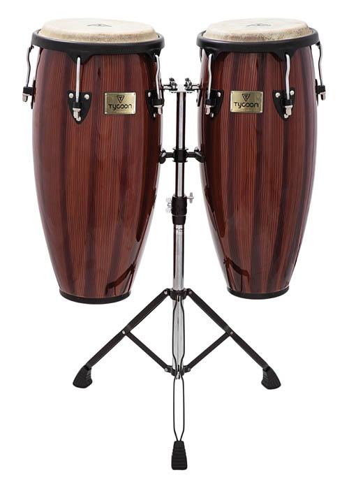 Artist Hand-painted Series Brown Congas - Image 2