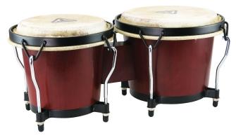 Ritmo Series Mahogany Finish Bongos