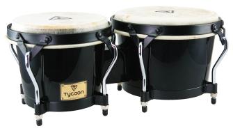Supremo Series Black Finish Bongos
