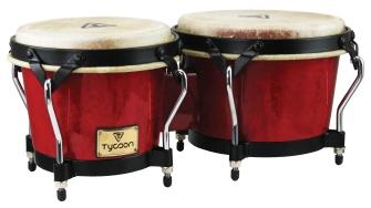 Supremo Series Red Finish Bongos