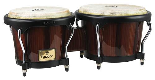 Artist Series Hand-painted Brown Finish Bongos - Image 2