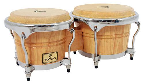 Concerto Series Natural Finish Bongos - Image 2