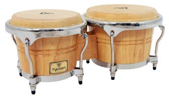 Concerto Series Natural Finish Bongos