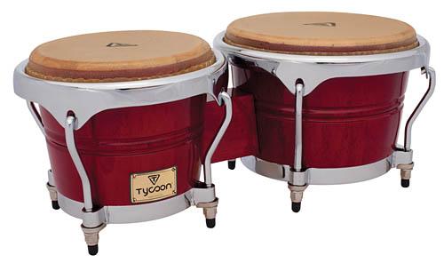 Concerto Series Red Finish Bongos - Image 2