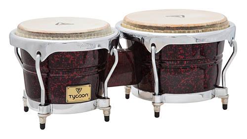 Concerto Series Red Pearl Finish Bongos - Image 2