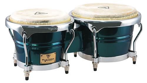 Concerto Series Green Spectrum Finish Bongos - Image 2