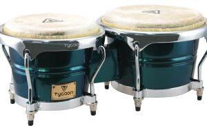 Concerto Series Green Spectrum Finish Bongos