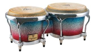 Master Platinum Tri-fade Series Bongos