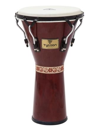 Supremo Series Mahogany Finish Djembe