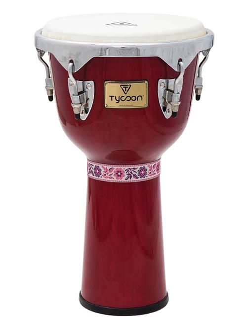 Concerto Series Red Finish Djembe - Image 2