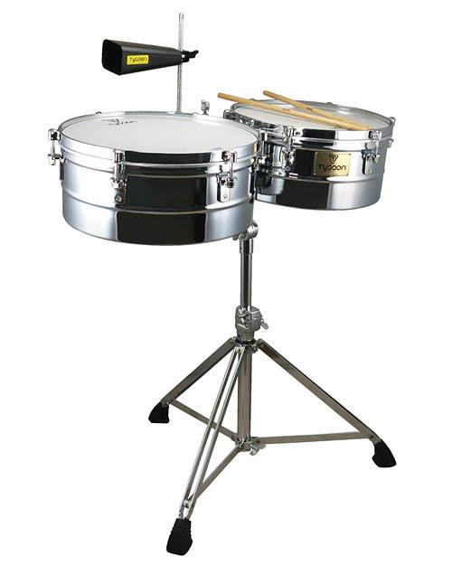 14″ & 15″ Chrome Shell Timbales - Image 2