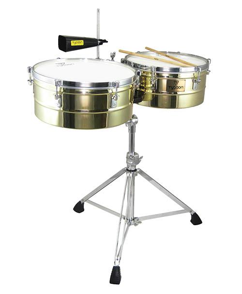 Brass Shell Timbales - Image 2