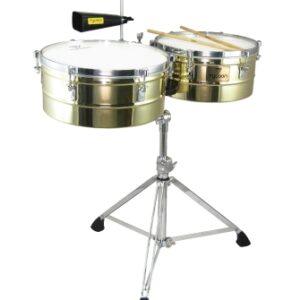 Brass Shell Timbales