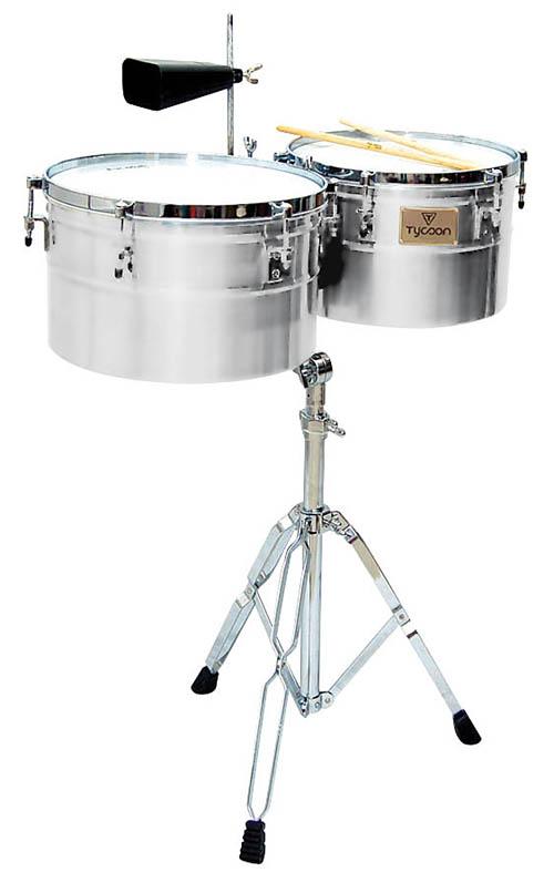 Deep-shell Chrome Finish Timbales - Image 2