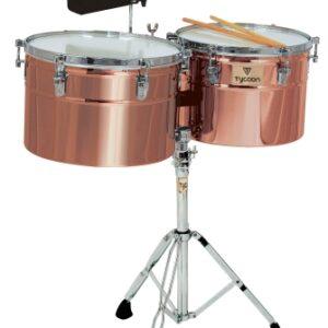 Extra-deep Shell Antique Copper Timbales