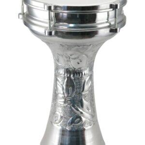 Hand-Hammered Aluminum Darbuka