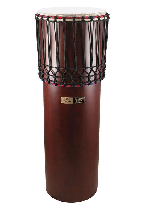 Ngoma Drum With Traditional Dark Brown Finish - Image 2
