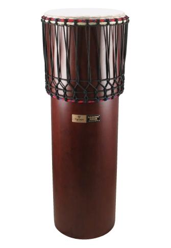 Ngoma Drum With Traditional Dark Brown Finish