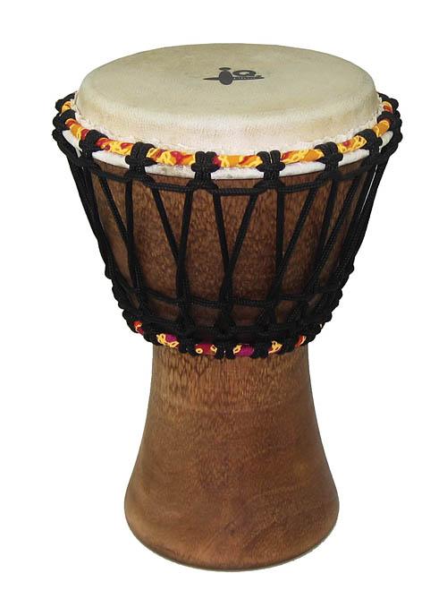 6″ Traditional Rope-tuned African Djembe - Image 2