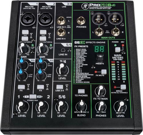 Profx6v3 6-channel Pro Effects Mixer With USB - Image 4