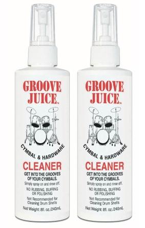 Groove Juice Cymbal Cleaner 2-pack