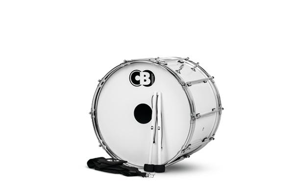 Tournament Series 20″ Marching Bass Drum with Strap and Mallet