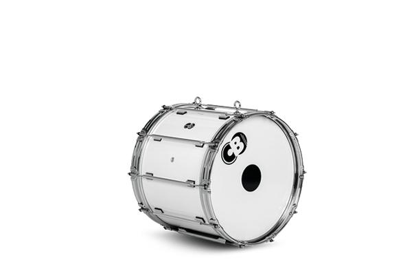 Tournament Series 18″ Marching Bass Drum with Strap and Mallet