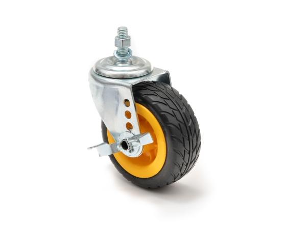5 x 2″ Ground Glider Caster Pack with Brake