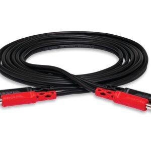 Stereo Interconnect, Dual 1/4 in. TS to Same, 2 m