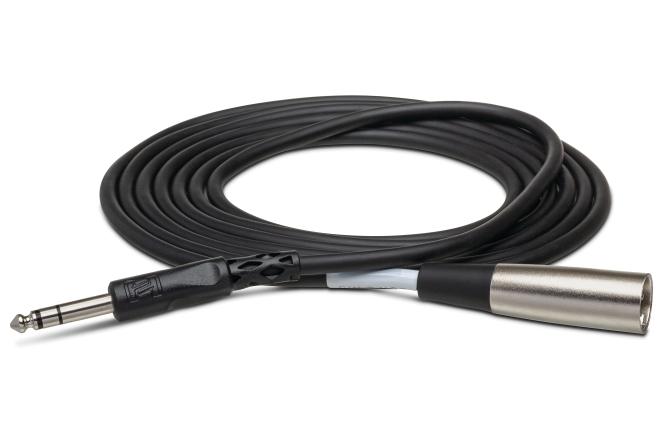 Balanced Interconnect, 1/4 in. TRS to XLR3M, 10 ft.