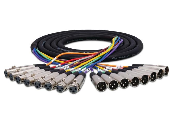 Balanced Snake, XlR3F to XLR3M, 2 m