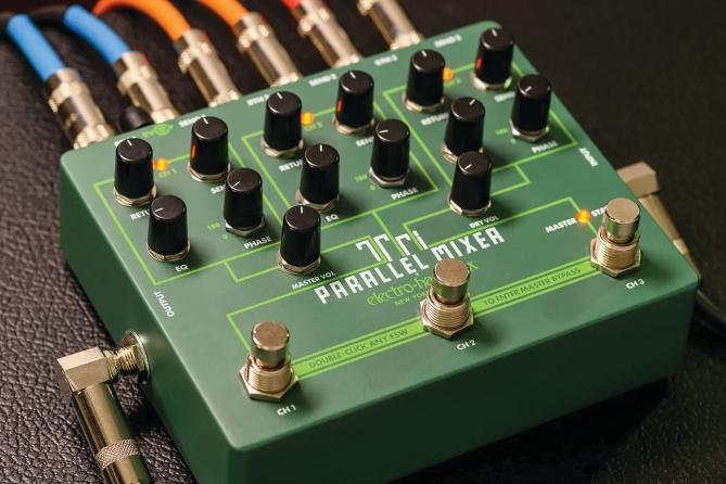 Tri Parallel Mixer Parallel FX Loop Mixer and Switcher