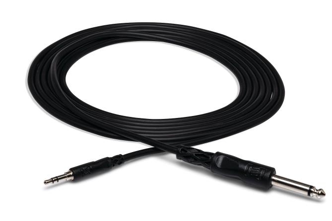Mono Interconnect, 1/4 in. TS to 3.5 mm TRS, 5 ft.