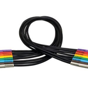 Balanced Patch Cables, TT TRS to Same, 1.5 ft.
