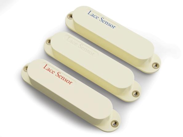 Lace Sensor *Ultimate Triple* Blue/Silver/Red S/S/S – Cream Covers