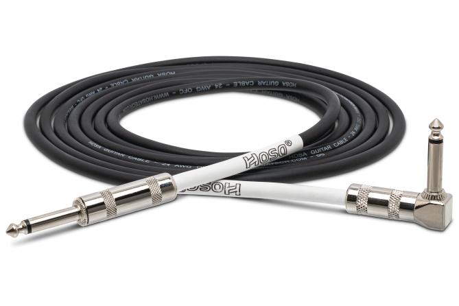 Guitar Cable, Hosa Straight to Right-Angle, 5 ft.