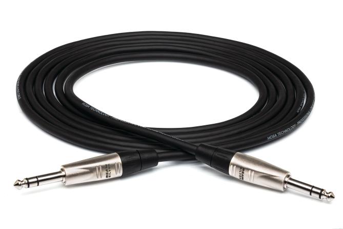 Pro Balanced Interconnect, REAN 1/4 in. TRS to Same, 3 ft.