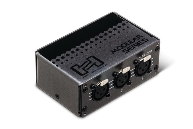 Patch Bay Module, 3-Point, XLR3F to XLR3M